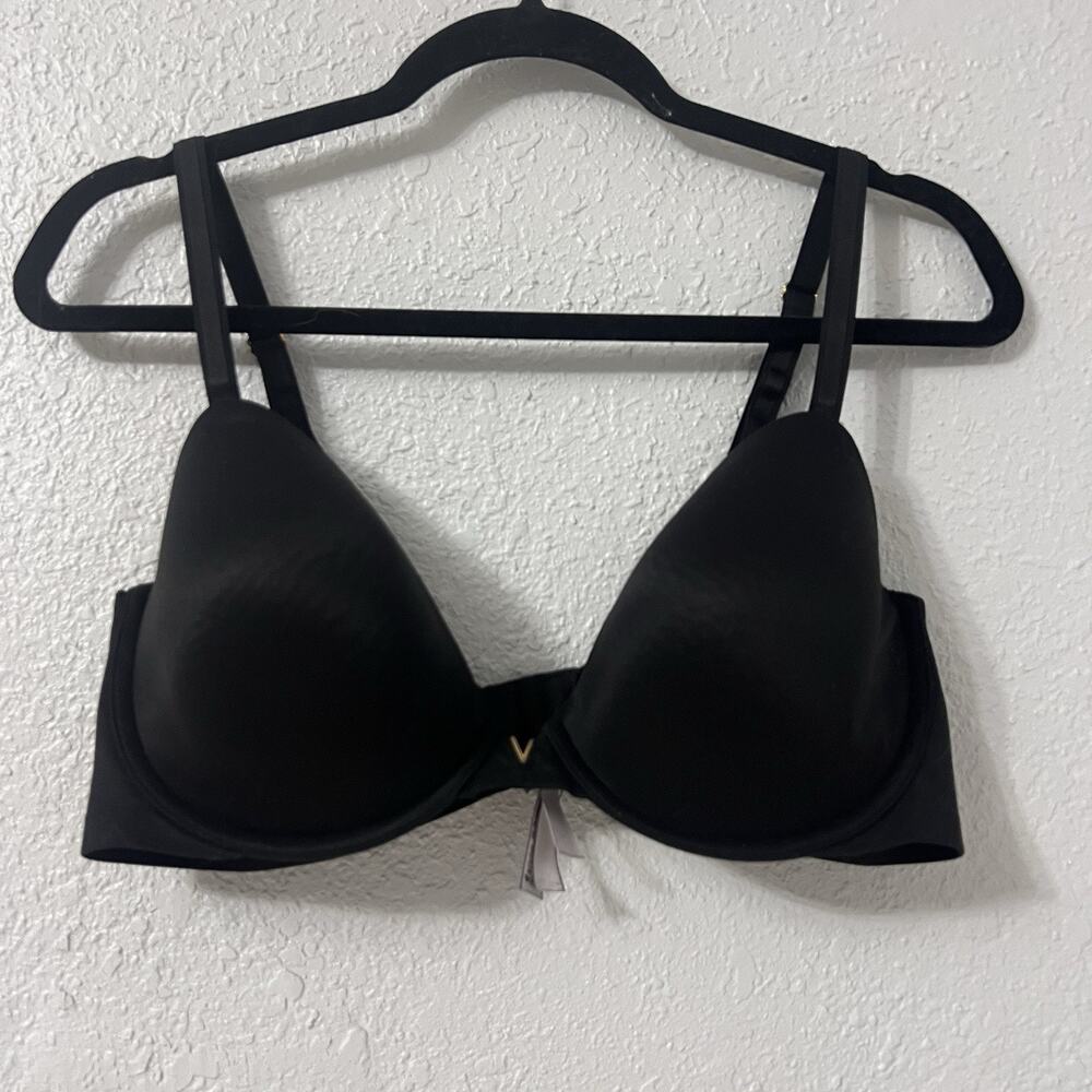 Victoria's Secret Bra Lined Demi Double Size 38D Black
